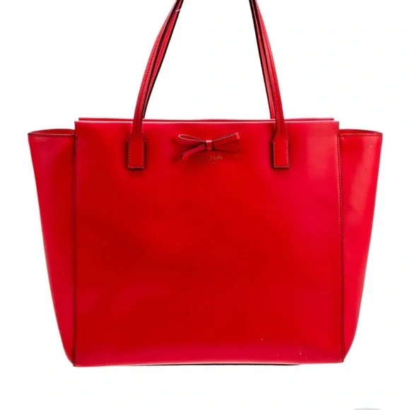 Kate Spade Cherry Red Tote Bag - Picture 8 of 8